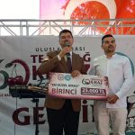 60. Uluslararası Tekirdağ Kiraz Festivali Kiraz Yarışması Ödül Töreni