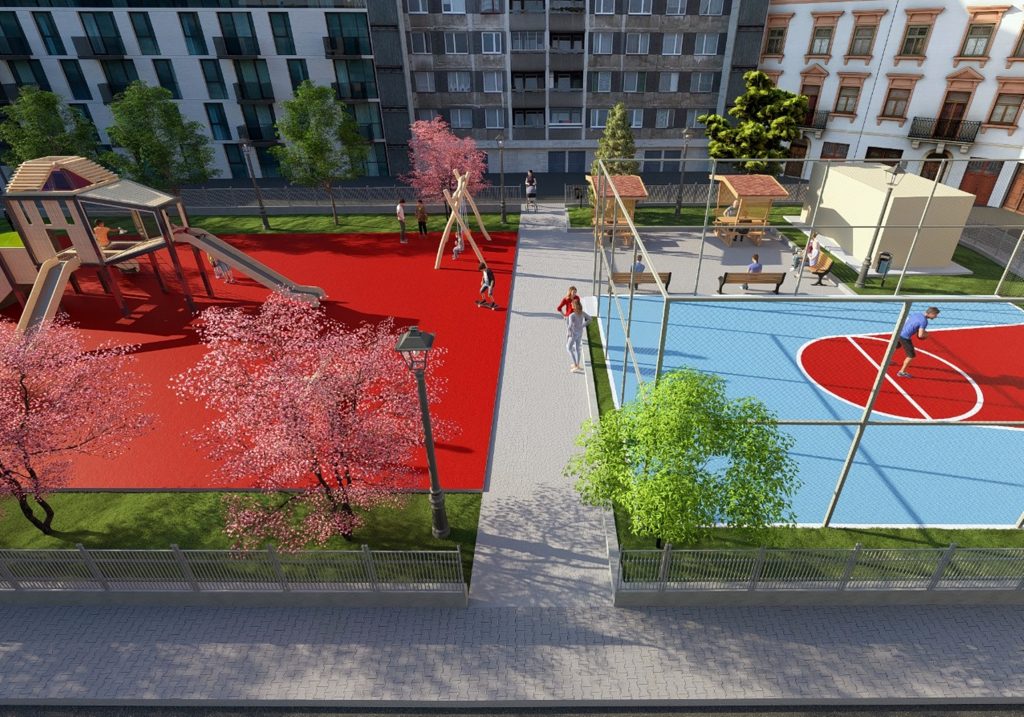 AZCANLAR SOKAK PARKIMIZI YENİLİYORUZ