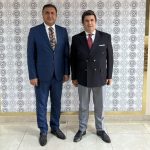 İstanbul İl Millî Eğitim Müdürü Doç. Dr. Murat Mücahit Yentür'den İl Millî Eğitim müdürü Dr. Aziz Yeniyol'a Ziyaret