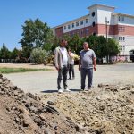Okullar Bölgesinde Yol Çalışmaları Başladı