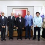 TEKİRDAĞ DEPREM MÜHENDİSLİĞİ VE YAPI TEKNOLOJİLERİ LABORATUVARI’NIN AÇILIŞI KAPSAMINDA SN. PROF. DR. SADETTİN ÖKTEN’DEN REKTÖRÜMÜZE ZİYARET