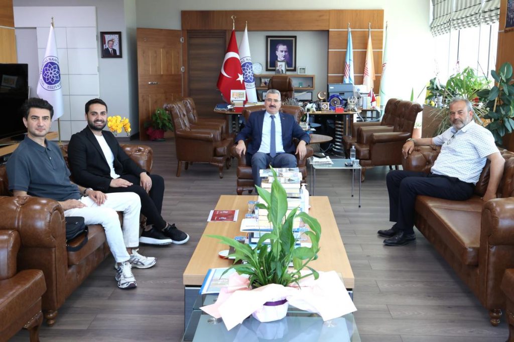 TURKUAZ MEDYA GRUBU’NDAN REKTÖRÜMÜZE ZİYARET