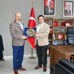 Uşak ve Kırklareli İl Millî Eğitim Müdürlerinden Dr. Aziz Yeniyol'a Ziyaret