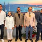 Süleymanpaşa Ülkü Ocakları İlçe Başkanı Mehmet Aybuğa ve Yönetiminden İlçe Milli Eğitim Müdürü Fahri Kırmızı'ya Ziyaret