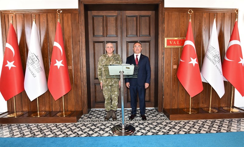 5’inci Kolordu Komutanı AL Vali SOYTÜRK'ü Ziyaret Etti