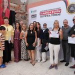 ALMANCA EĞİTİMİNDE 51 KURSİYERE SERTİFİKA