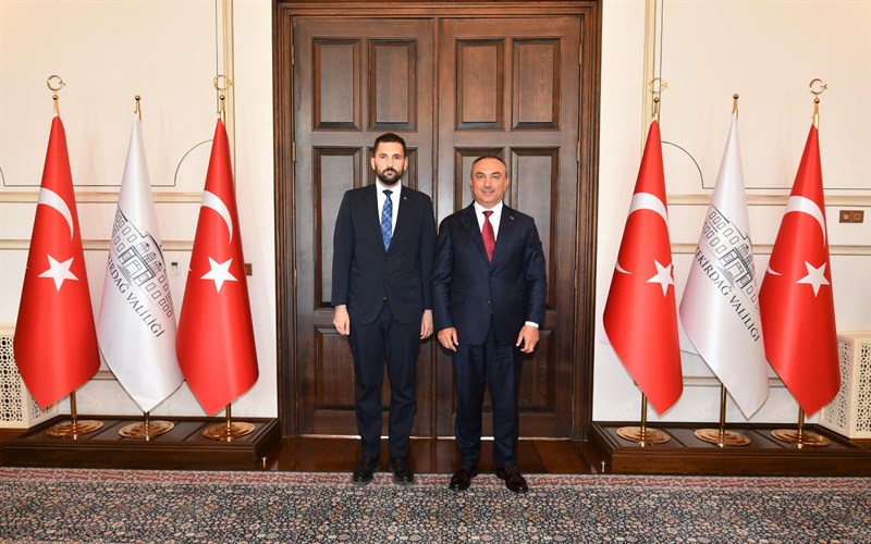 Milliyetçi Hareket Partisi İl Başkanı Biçer Vali Soytürk’ü Ziyaret Etti