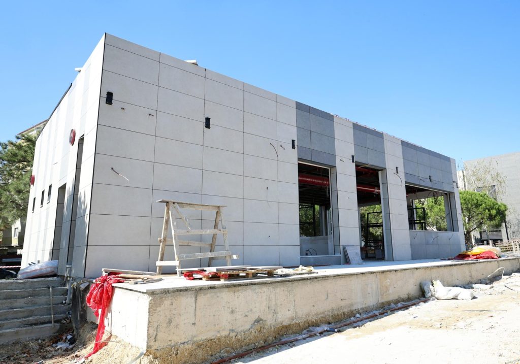 BAŞKANIMIZ AKAY KENT KAFE ÇALIŞMALARINI İNCELEDİ