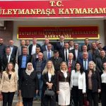 Kaymakamımız Sayın Mahmut Nedim TUNÇER, Muhtarları Makamında Kabul Etti