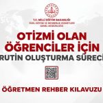 Otizmi Olan Öğrenciler İçin Rutin Oluşturma Süreci Öğretmen Rehber Kılavuzu Hazırlandı