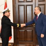 TCG Işın Gemisi Komutanı Cesur Vali Soytürk’ü Ziyaret Etti