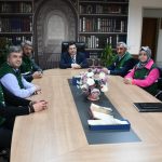 Türkiye Yeşilay Cemiyeti Tekirdağ Şube Başkanı Hüseyin Erdoğan'dan İl Millî Eğitim Müdürü Dr. Aziz Yeniyol'a Ziyaret
